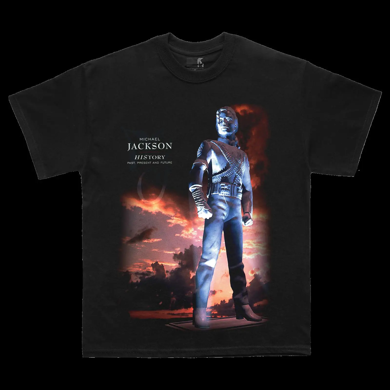 Men'S Fashion History - ヒストリーアルバムTシャツ ヴィンテージ風 ウォッシュ加工 多用途 ソフトファッション ストリートウェア