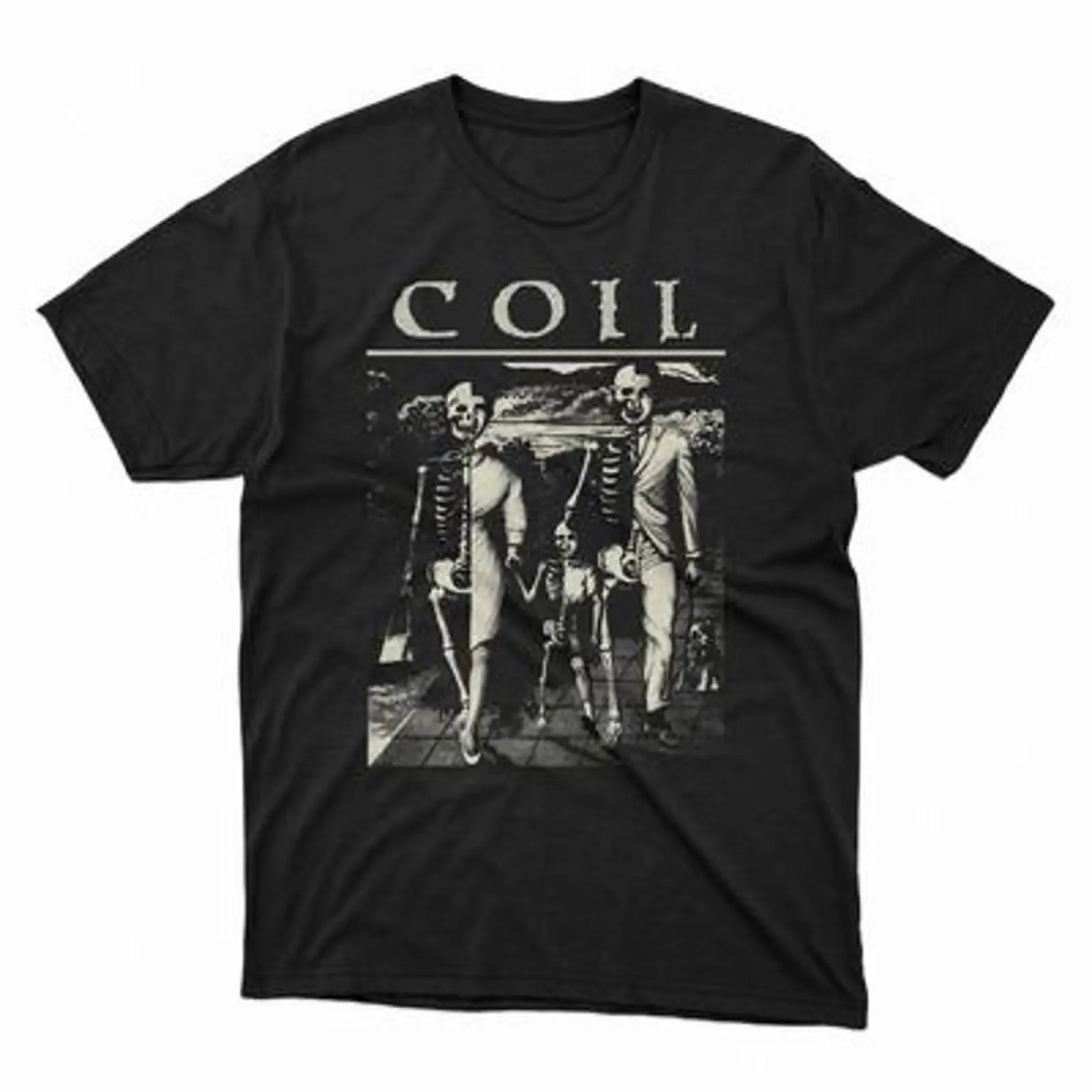 Men'S Fashion History - COIL Tシャツ Unnatural History Throbbing Gristle