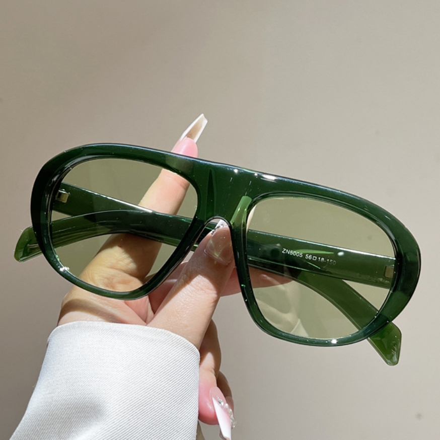 Men'S Fashion Glasses - 新しい特大パイロットサングラス女性男性ヴィンテージブランドサングラス女性トレンディな高級ブランドデザイナーアウトドアシェード