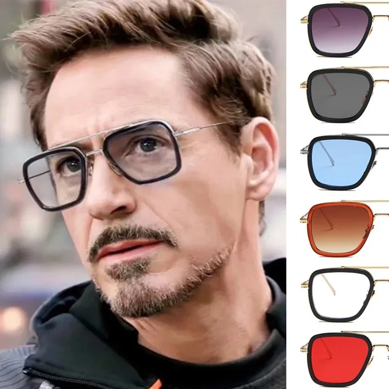 Men'S Fashion Glasses - スチームパンク トニー・スターク サングラス メンズ レディース ファッション