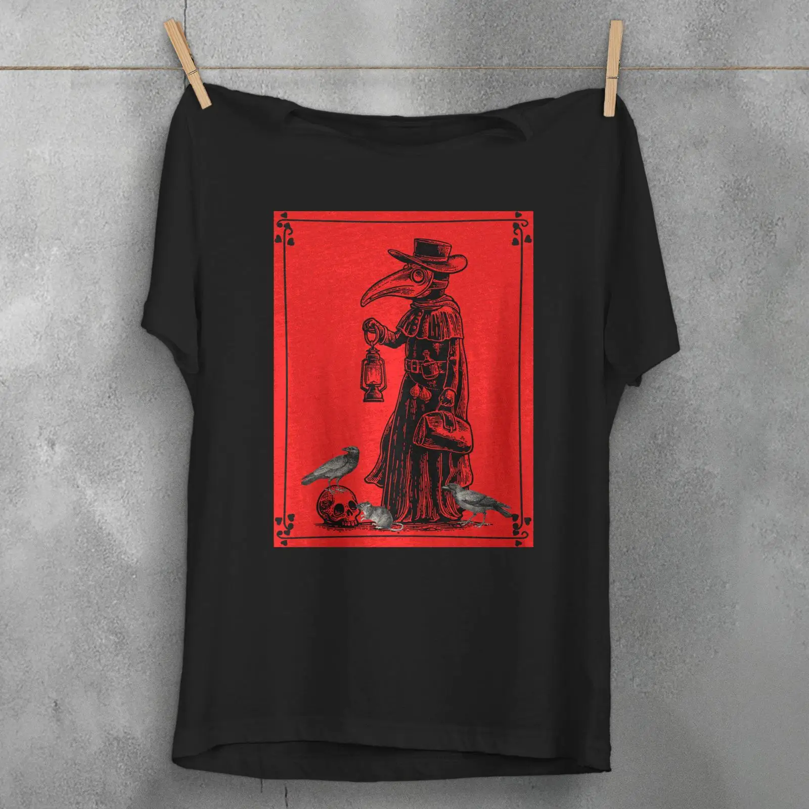 ペストドクター Tシャツ ゴシック歴史 スカル メディシン  - Men'S Fashion History のレビューと価格