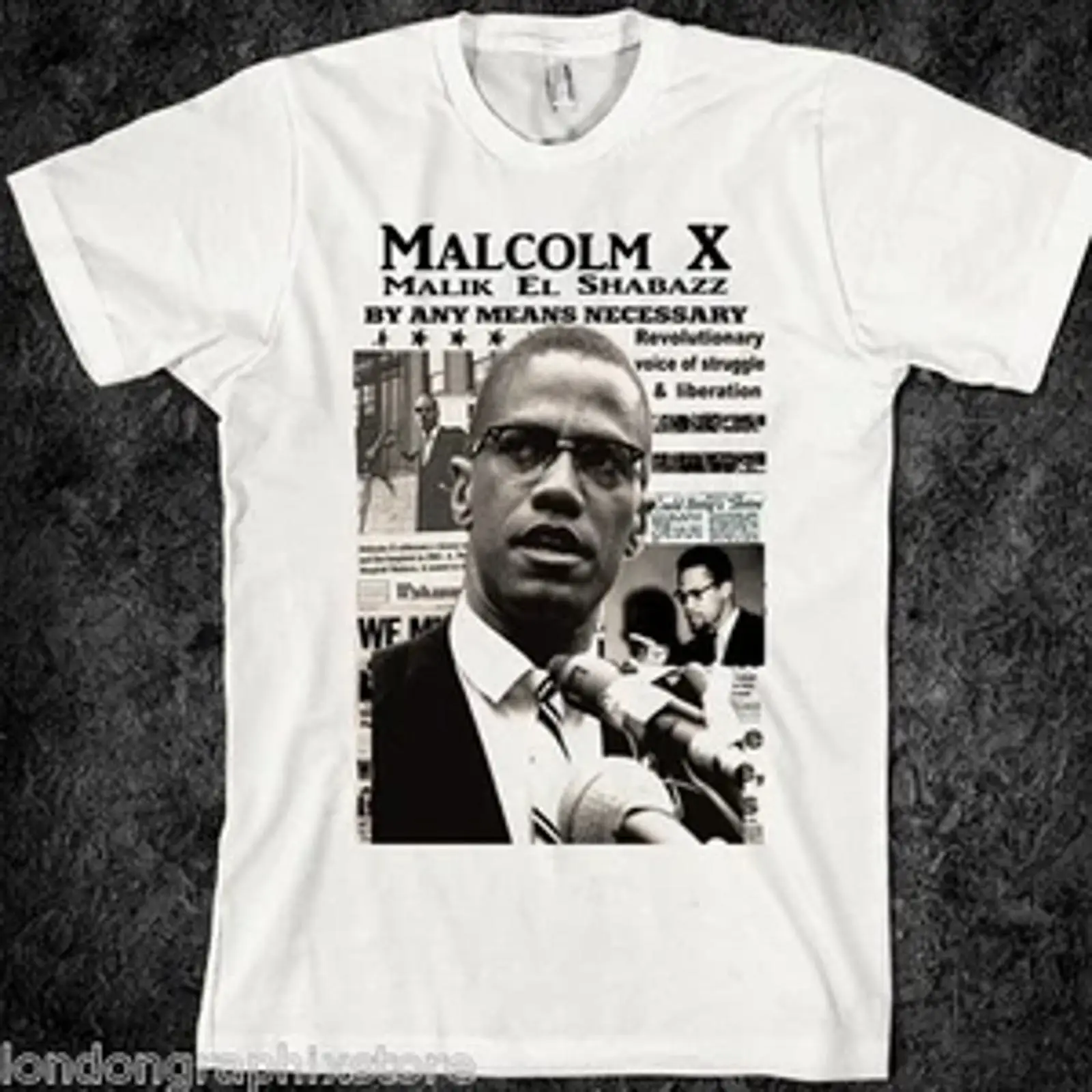 マルコム X Tシャツ ブラック ヒストリー リブス マター - Men'S Fashion History のレビューと価格