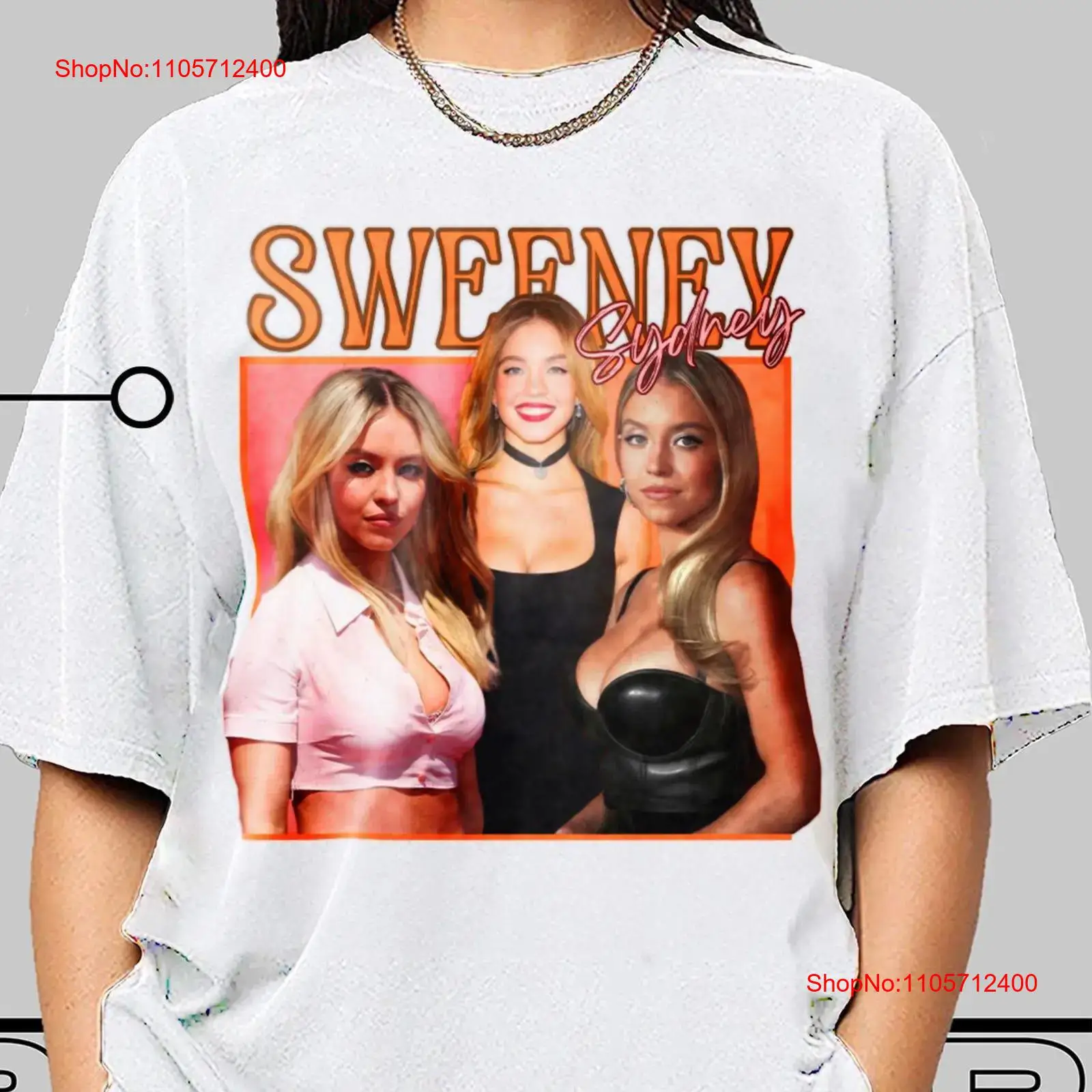 シドニー・スウィーニー Tシャツ ヴィンテージ ファン ハロ - Men'S Fashion Sydney のレビューと価格