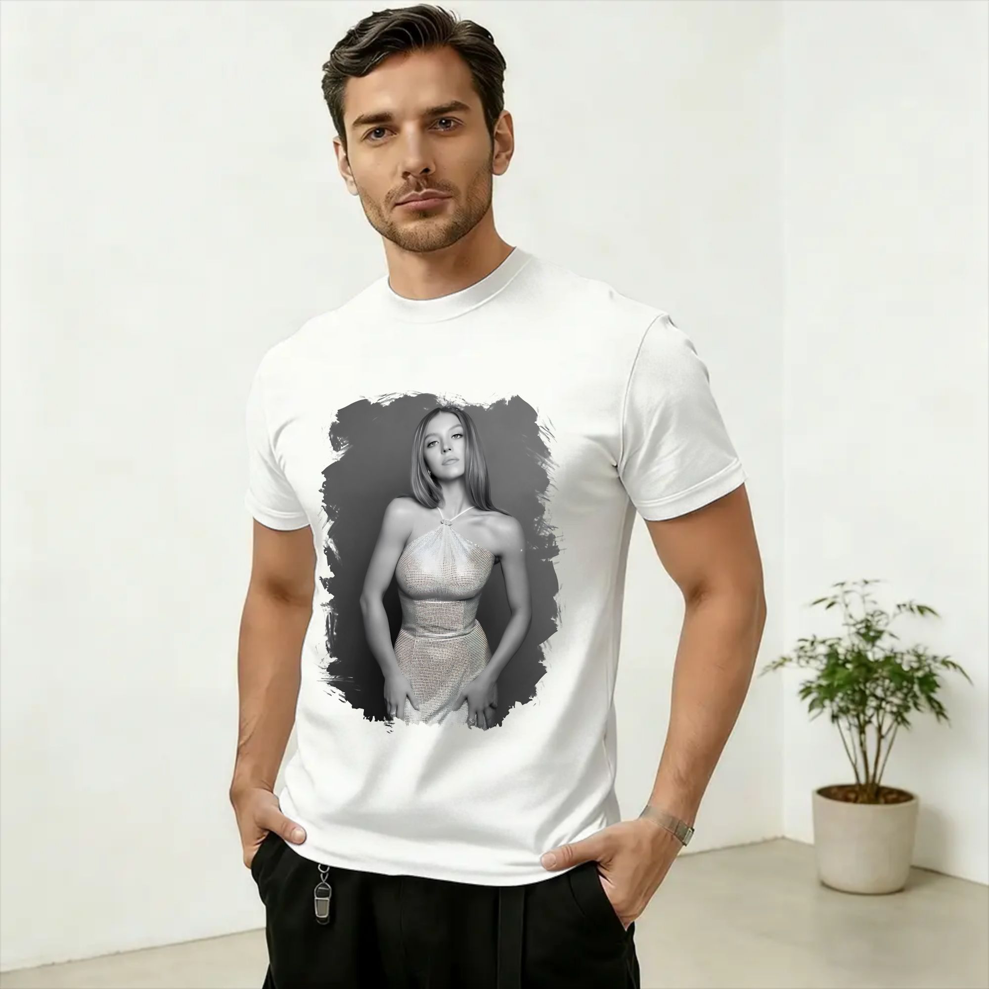ストリートウェア Tシャツ 夏 シドニー・スウィーニー ファ - Men'S Fashion Sydney のレビューと価格