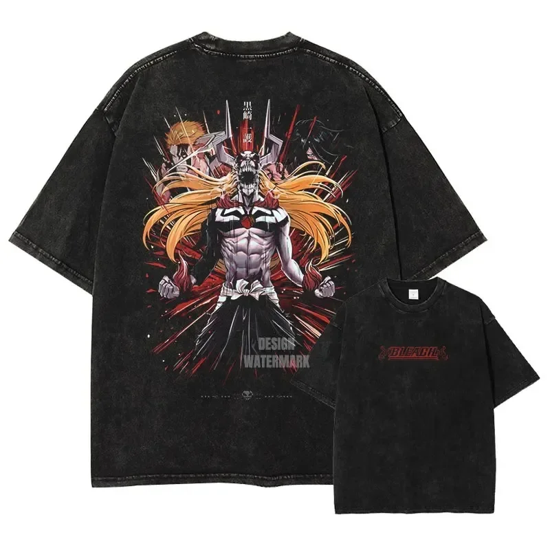 カスタマイズシャツ 日本クラシック 熱血アニメ ブリーチ ア - Graphic Tee Oversized のレビューと価格