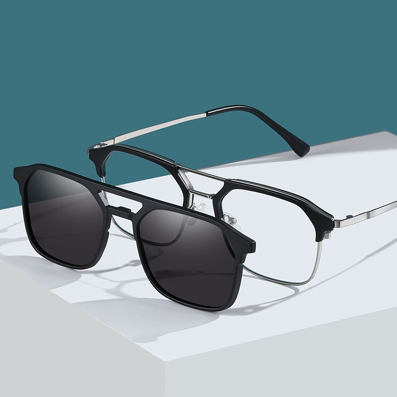 クリップオン偏光サングラス男性ファッションサングラス女性高級 - Men'S Fashion Glasses のレビューと価格