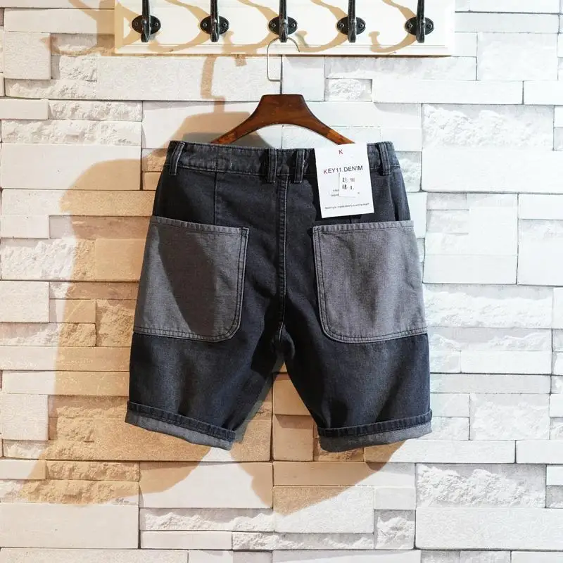 メンズルーズストレートショートジーンズパンツ、ワイドマンデニ - Men'S Fashion Jeans のレビューと価格
