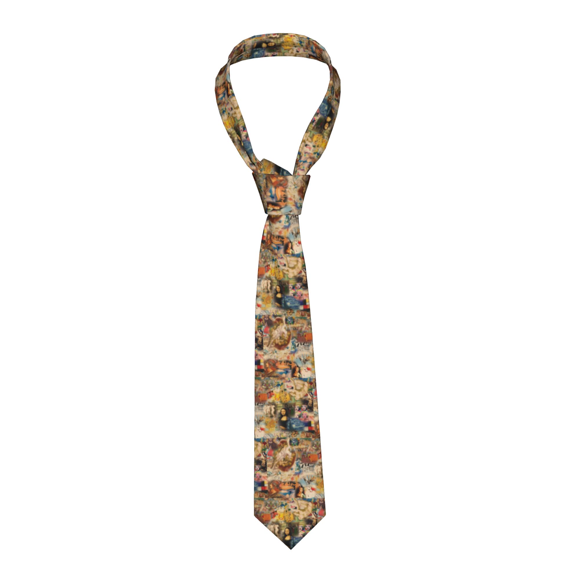 ゴッホの芸術史ネクタイ メンズフォーマル ダヴィンチ モナリ - Men'S Fashion History のレビューと価格
