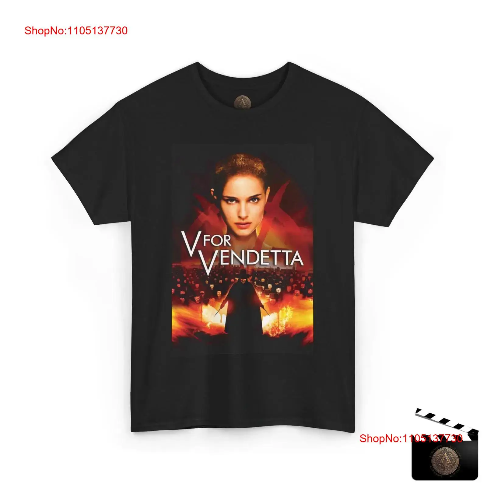 V フォー ヴェンデッタ 映画ポスター T シャツ ヴィンテ - Poster Men Fashion のレビューと価格