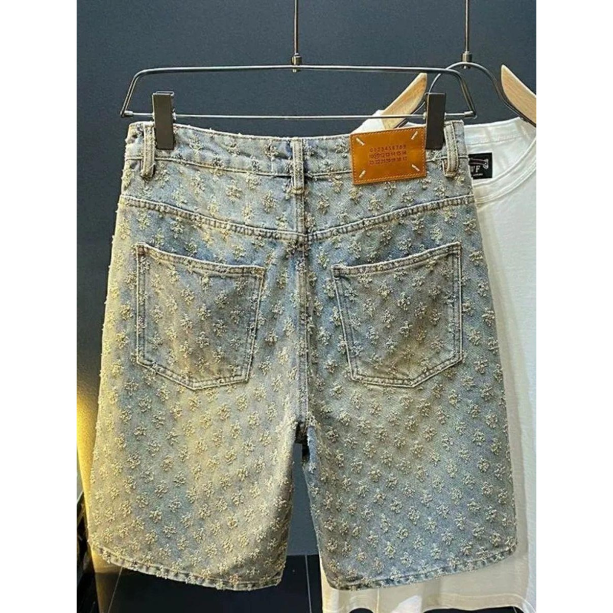 夏のハイストリートデニムショーツ メンズカジュアルジーンズシ - Men'S Fashion Jeans のレビューと価格