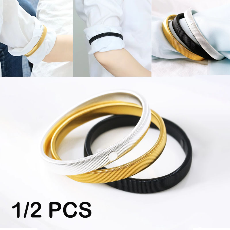 1 個弾性アームバンドシャツスリーブホルダー女性男性ファッシ - Men'S Fashion For Wedding のレビューと価格