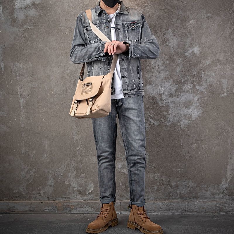 2026年ファッションカジュアルメンズデニムジャケットセット - Mens Fashion Denim Jacket のレビューと価格