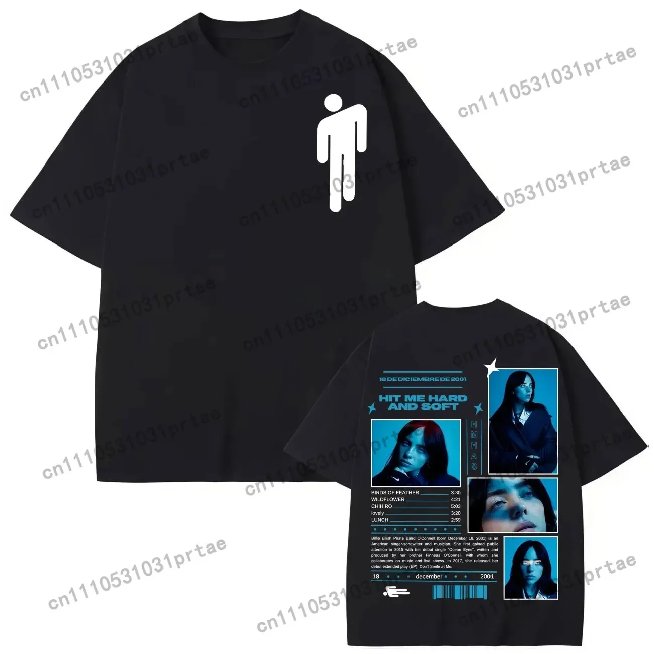 ビリー・アイリッシュ ヒット・ミー・ハード・アンド・ソフト  - Poster Men Fashion のレビューと価格