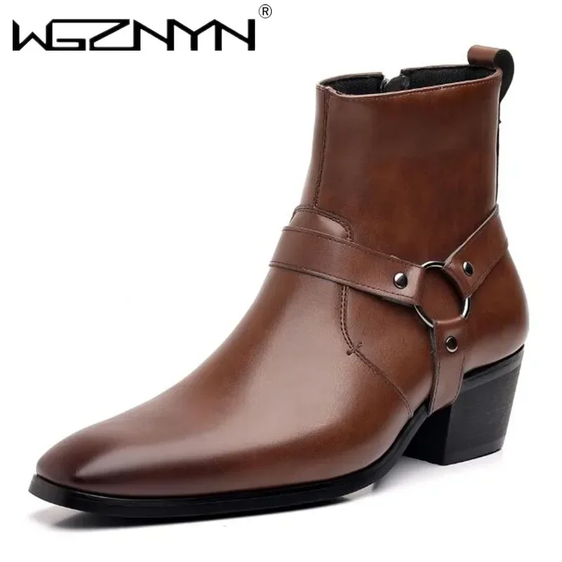 2026 メンズファッションデザイナーチェルシーブーツ高級高 - Men'S Fashion For Wedding のレビューと価格