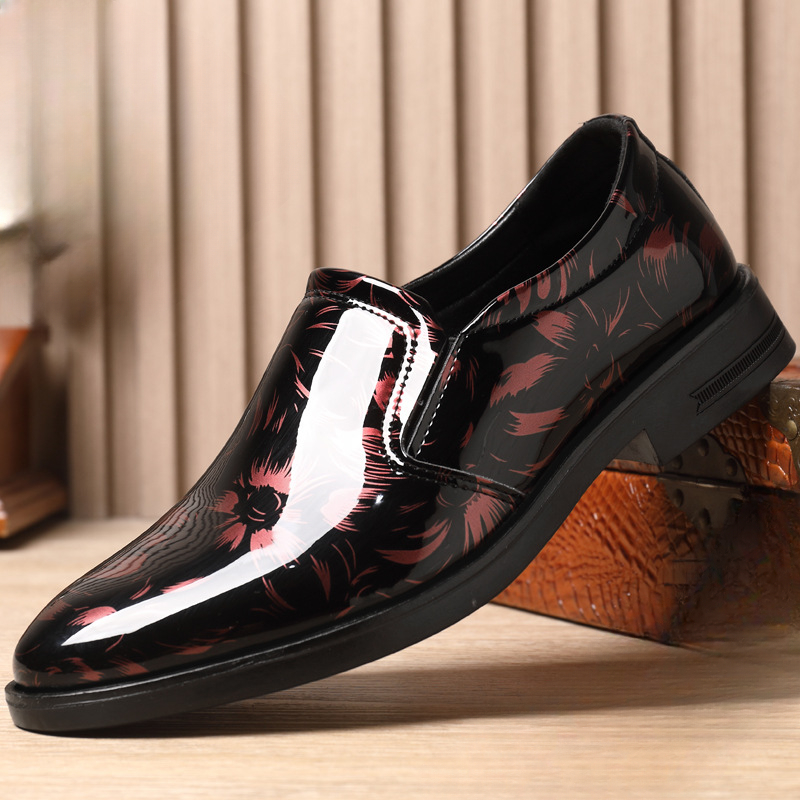 202 新しい革靴男性用花柄メンズフォーマルシューズ高級ビジ - Oxford Shoes Brogue のレビューと価格