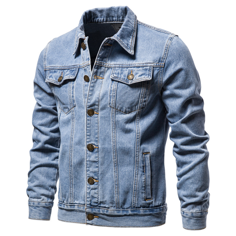 2025年秋 メンズ 無地 デニムジャケット ファッション  - Mens Fashion Denim Jacket のレビューと価格