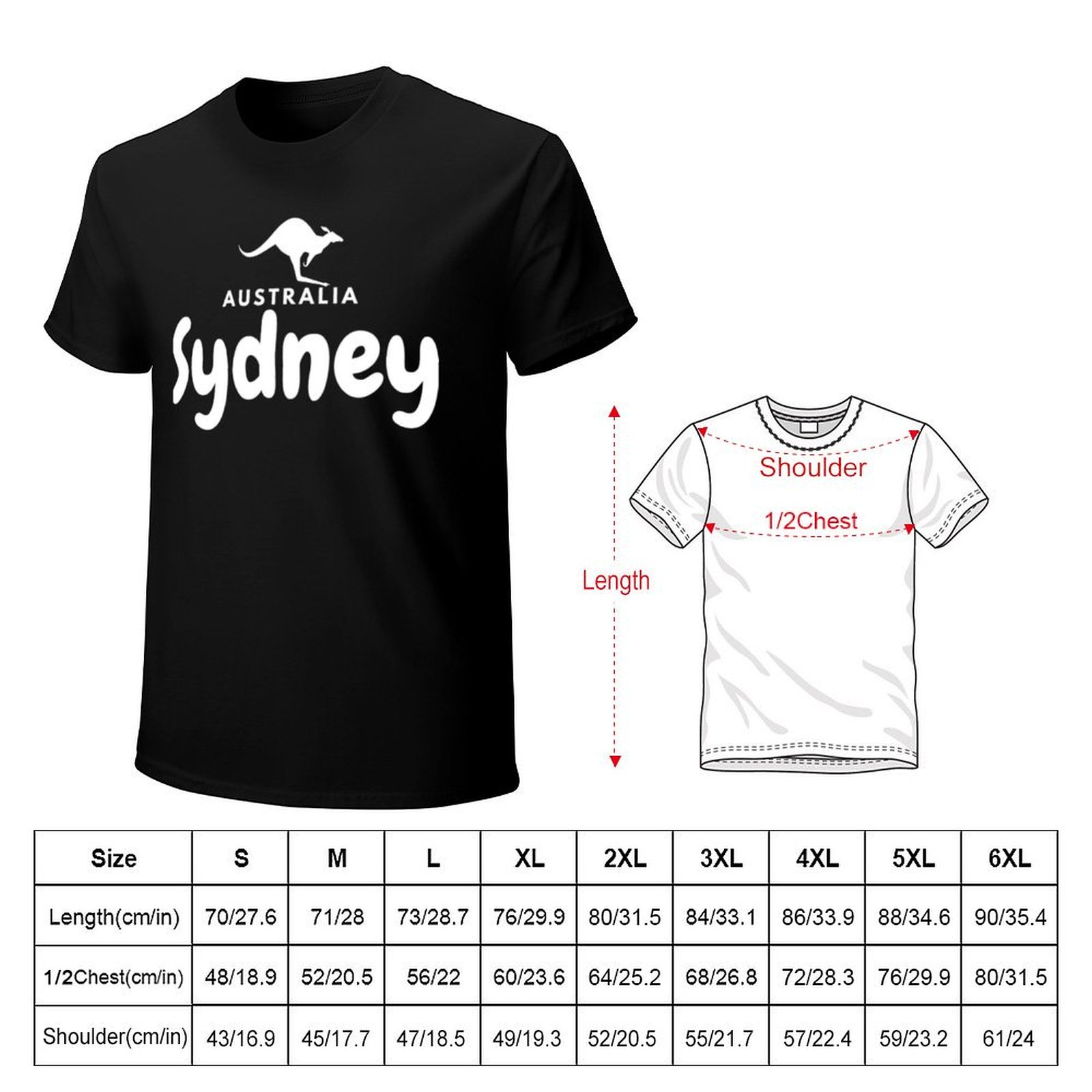 シドニー、オーストラリア シドニー Tシャツ 夏のファッショ - Men'S Fashion Sydney のレビューと価格