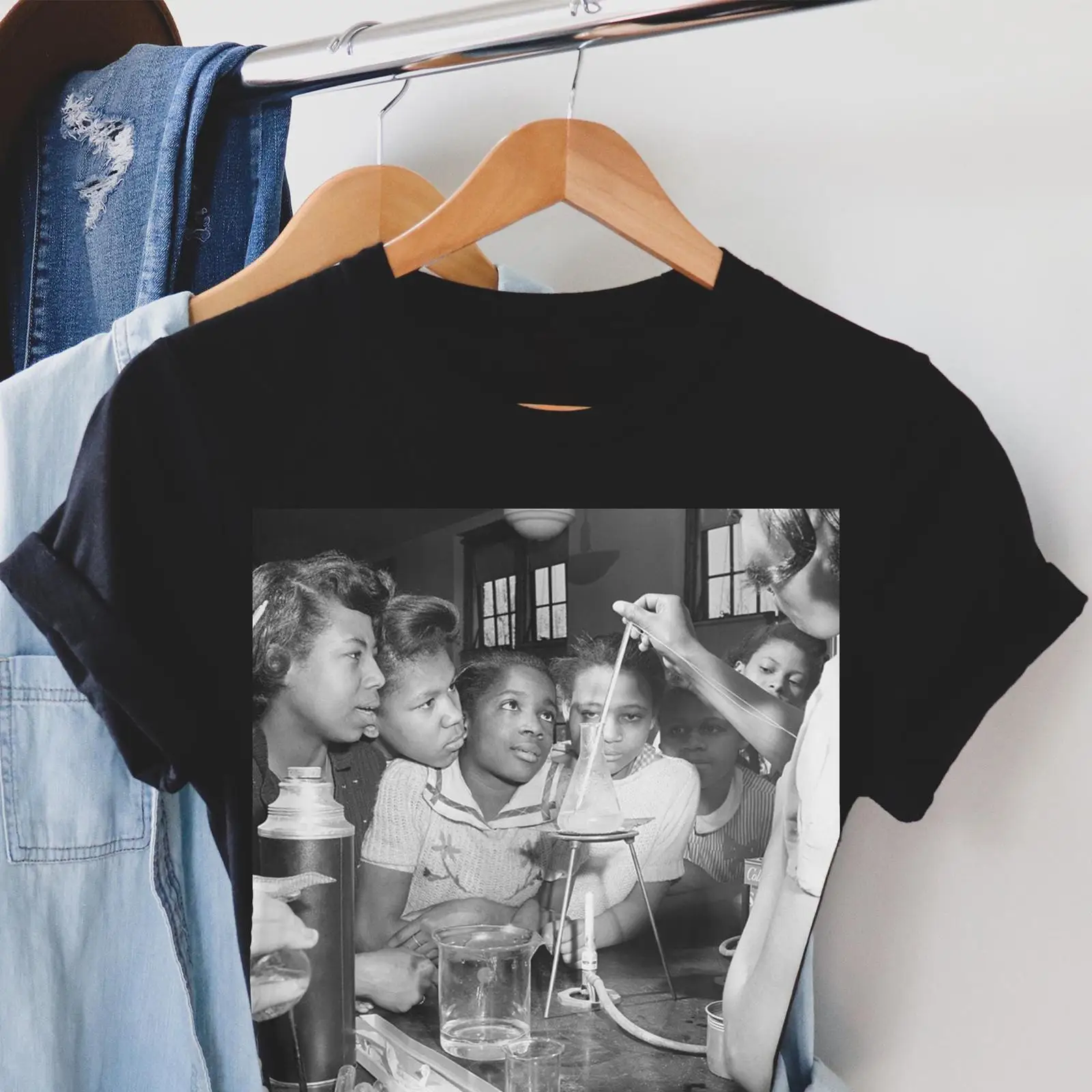 黒人女子科学教室Tシャツ STEM歴史化学実験室スタイル ヴ - Men'S Fashion History のレビューと価格