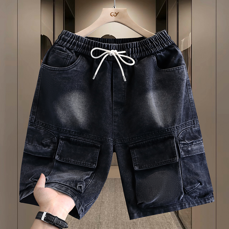メンズカーゴショーツ新しい夏のファッション薄い綿混紡カジュア - Men'S Fashion Jeans のレビューと価格