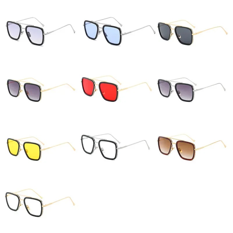 スチームパンク トニー・スターク サングラス メンズ レディ - Men'S Fashion Glasses のレビューと価格