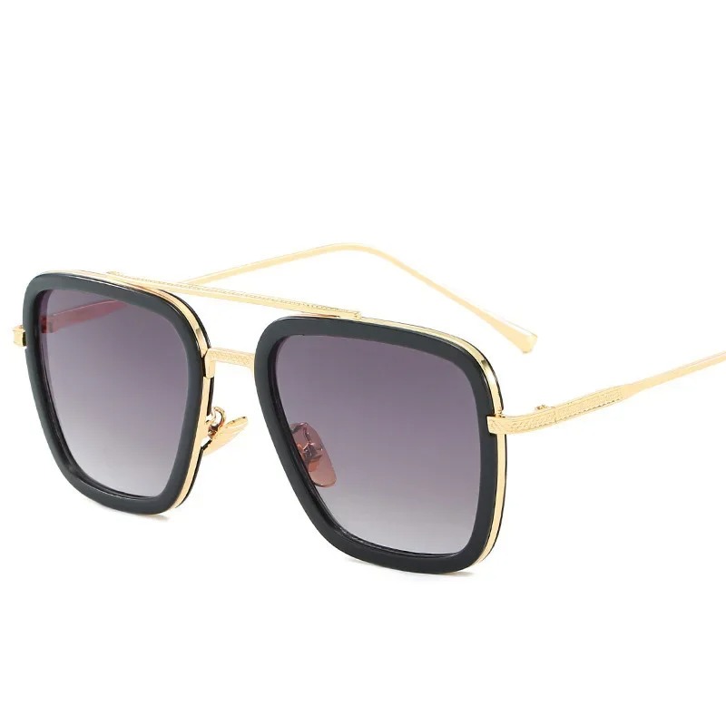 スチームパンク トニー・スターク サングラス メンズ レディ - Men'S Fashion Glasses のレビューと価格